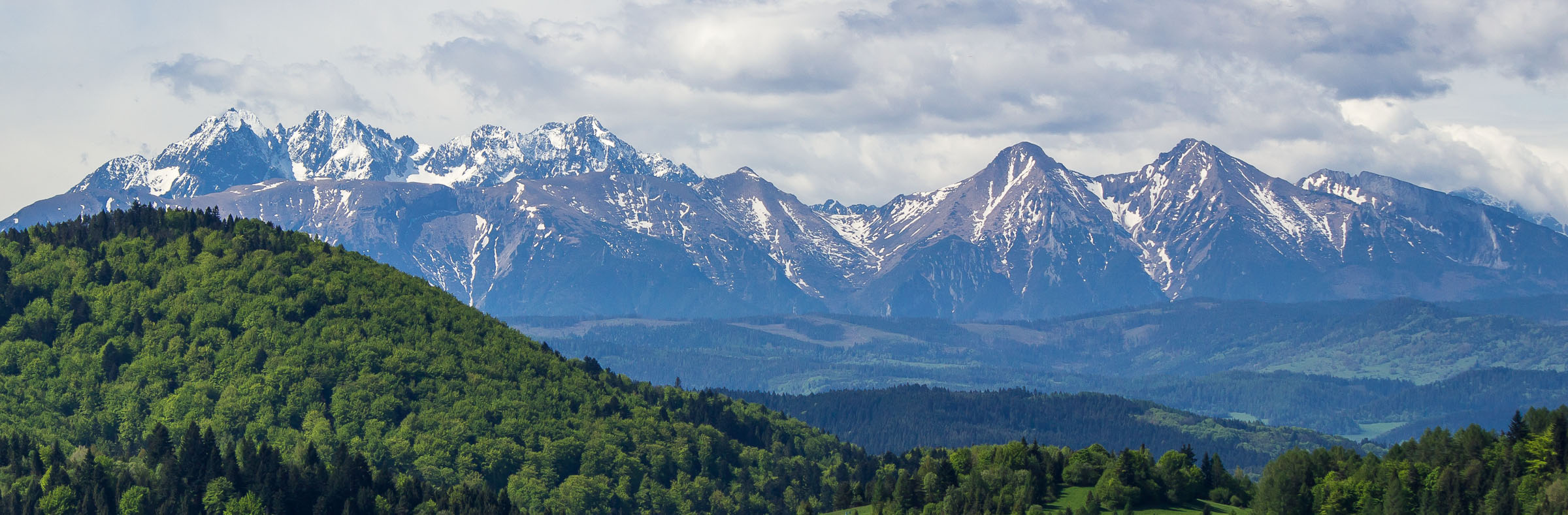 Tatry Bielskie widziane z Palenicy