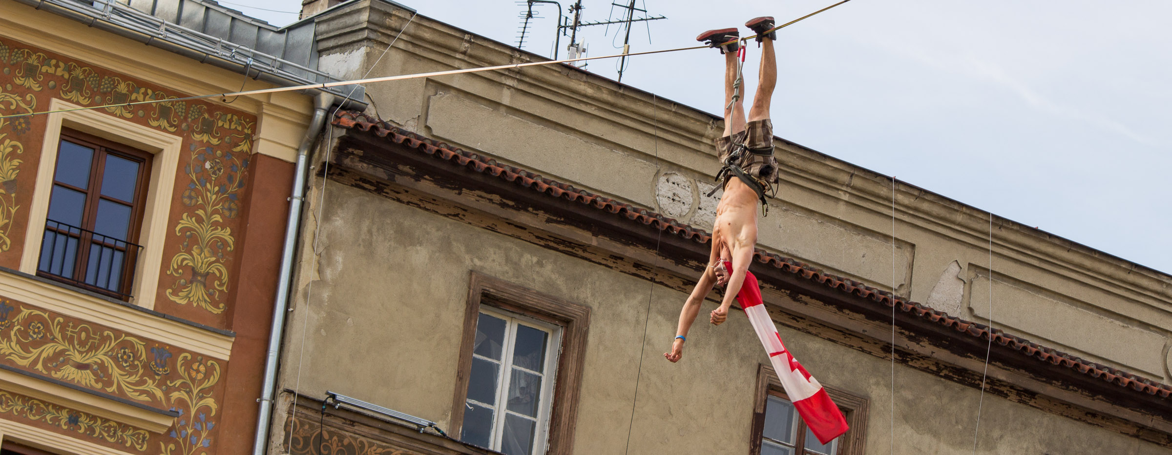Urban Highline na Starym Mieście w Lublinie