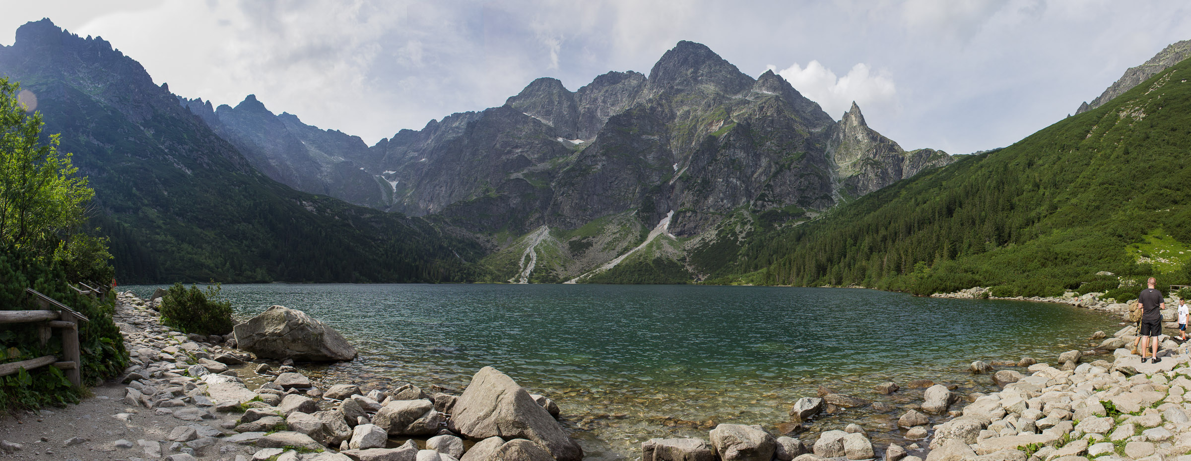 Panorama spod Morskiego Oka