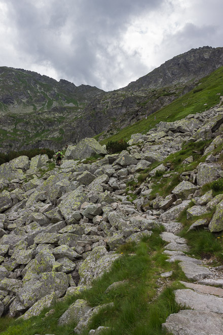 Szlak na Szpiglasową Przełęcz
