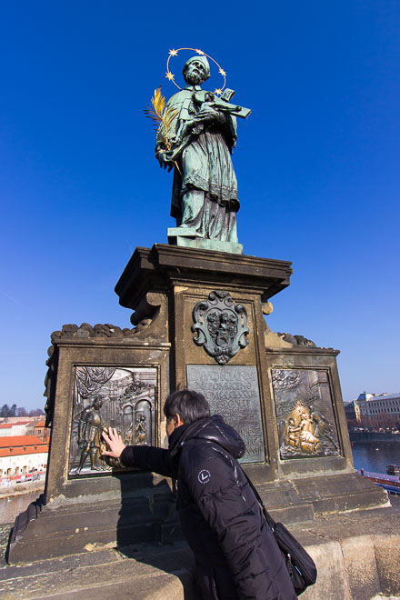 Figura św. Jana Nepomucena