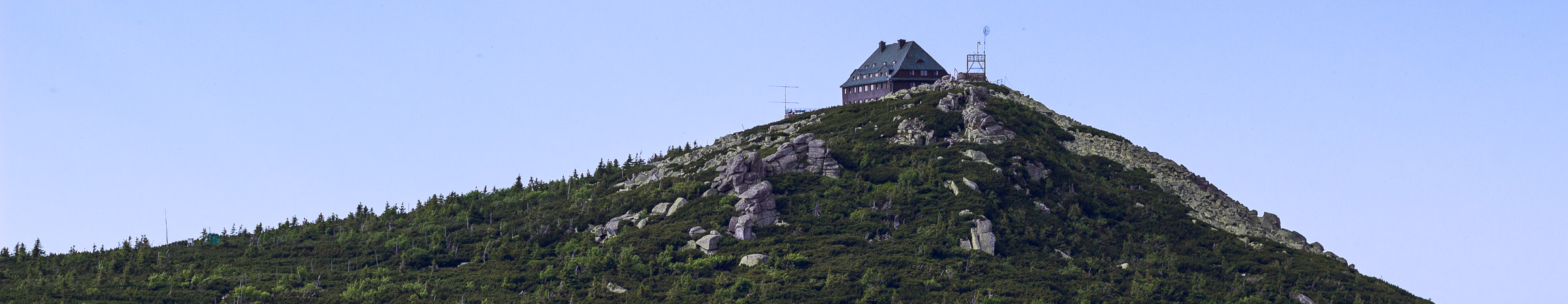 Schronisko na szczycie Szrenicy