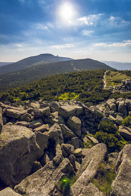 Wielki Szyszak, przekaźnik i Śmielec z Czeskich Kamieni