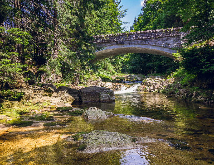 Mostek na Białej Łabie